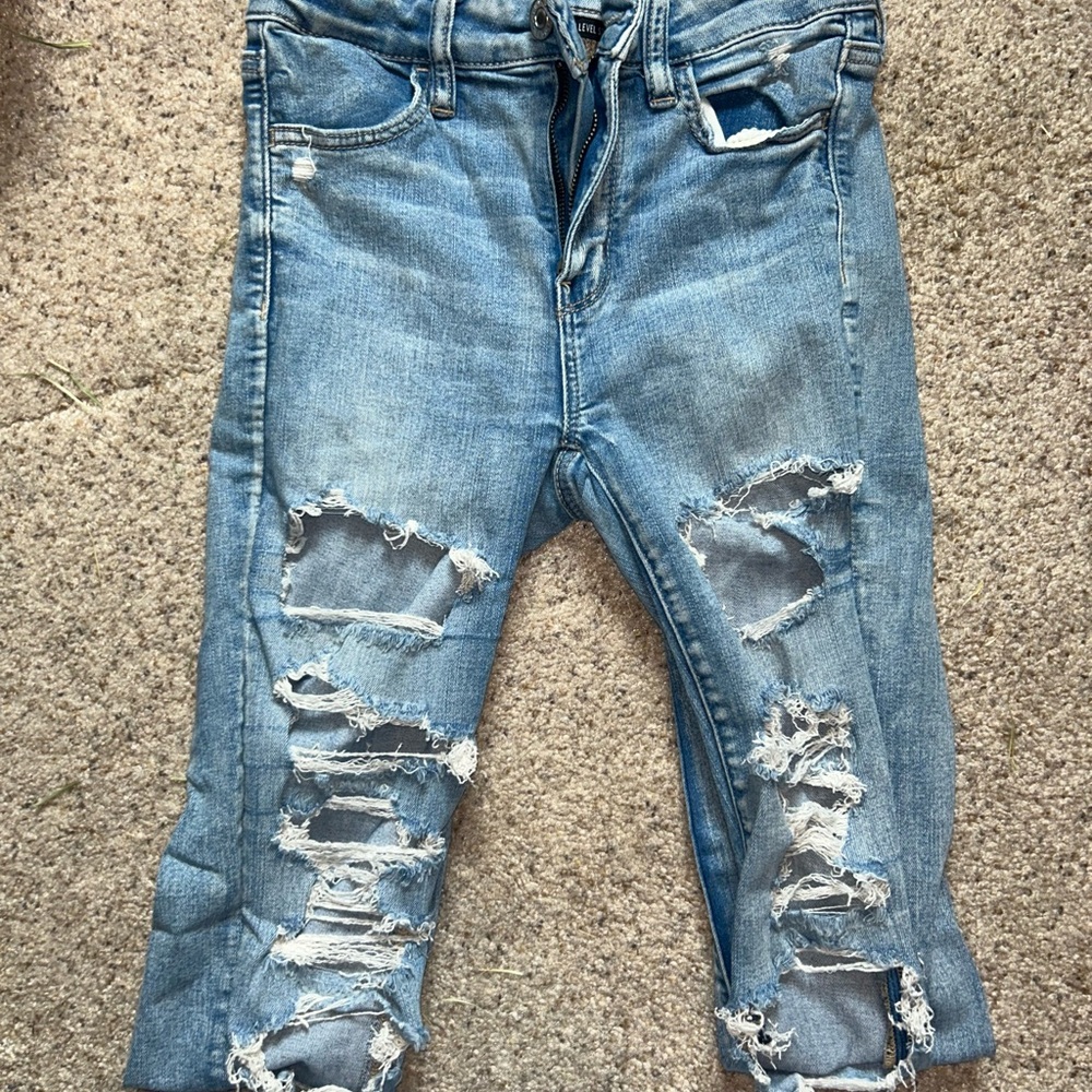 American Eagle Outfitters Light Blue Denim